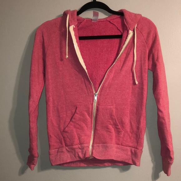 pink zip up hoodie - Picture 1 of 1